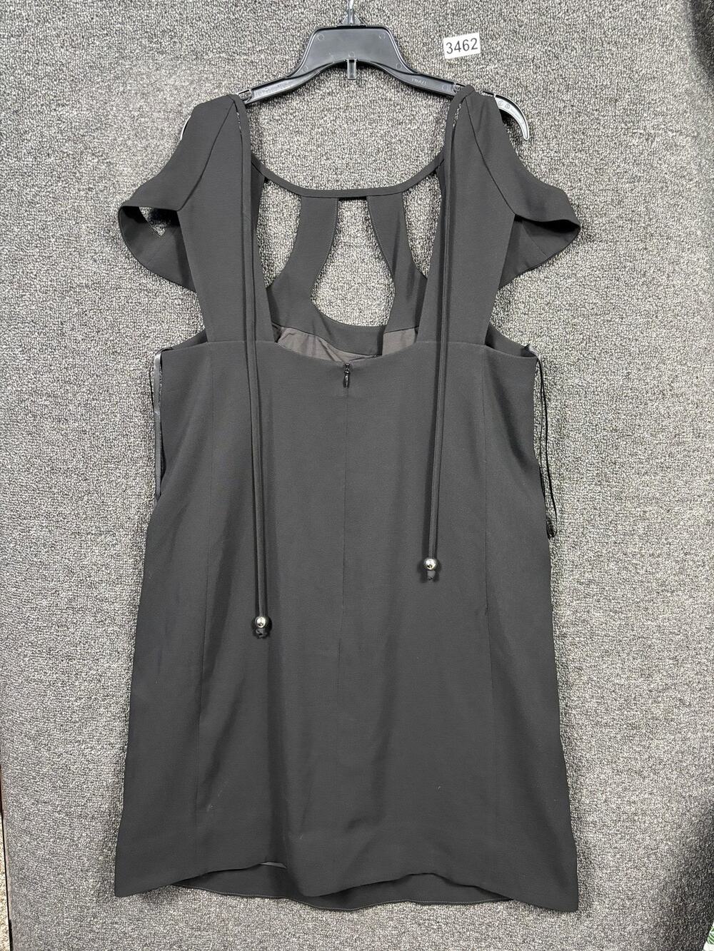 Diane von Furstenberg Dress Womens 14 Cut Out Shoulder Lined Cocktail Party Form